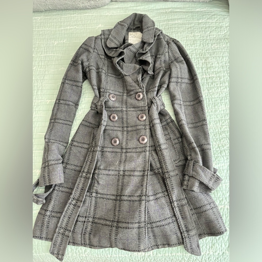 Wet Seal - Dark Grey Coat. Women’s Small